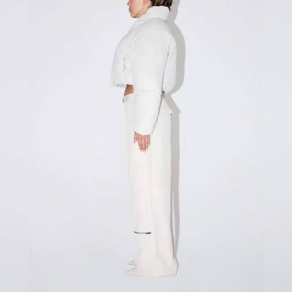 KHY X ENTIRE STUDIOS Cropped Puffer Jacket - Picture 8 of 9